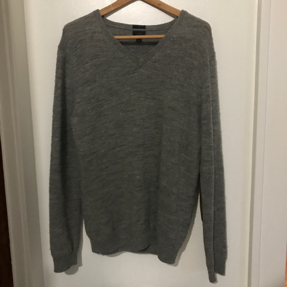 J Crew | Merino Wool Sweater with Elbow Patches